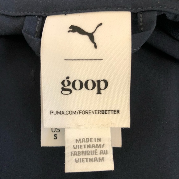 Puma x Goop Windbreaker Performance Jumpsuit Dark Sapphire 521145-89 Jumper - Picture 10 of 14